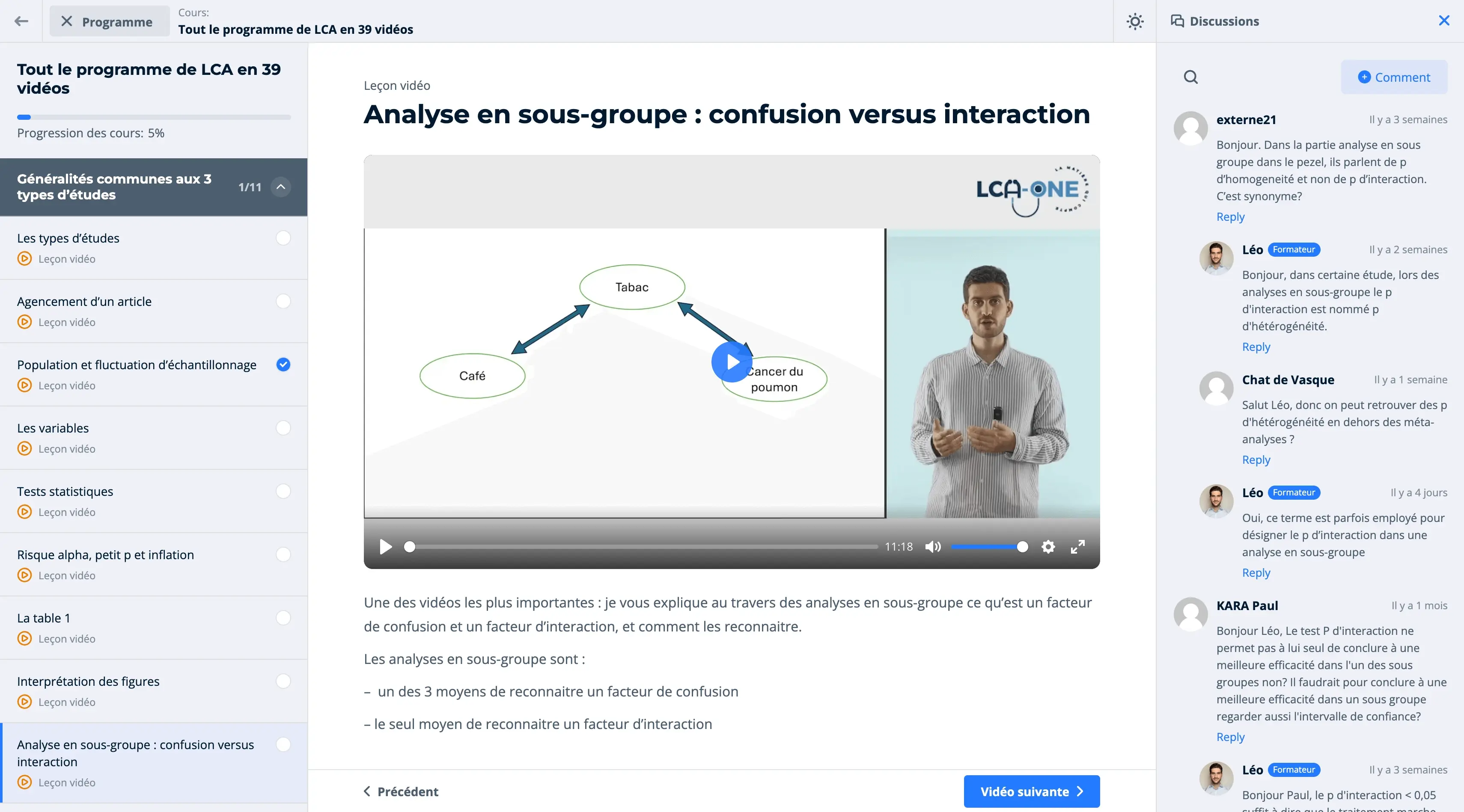 LCA One : Développement d’un site de formations en ligne avec système d’abonnement récurrent intégré.